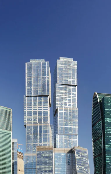 Skyscrapers of Moscow-City — Stock Photo, Image