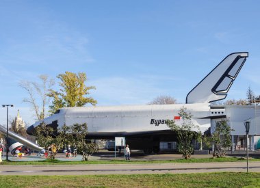 Vdnkh Buran interaktif müze, Moskova, Rusya