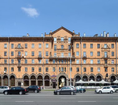 Minsk merkezinde eski bina