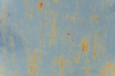 eski mavi metal doku