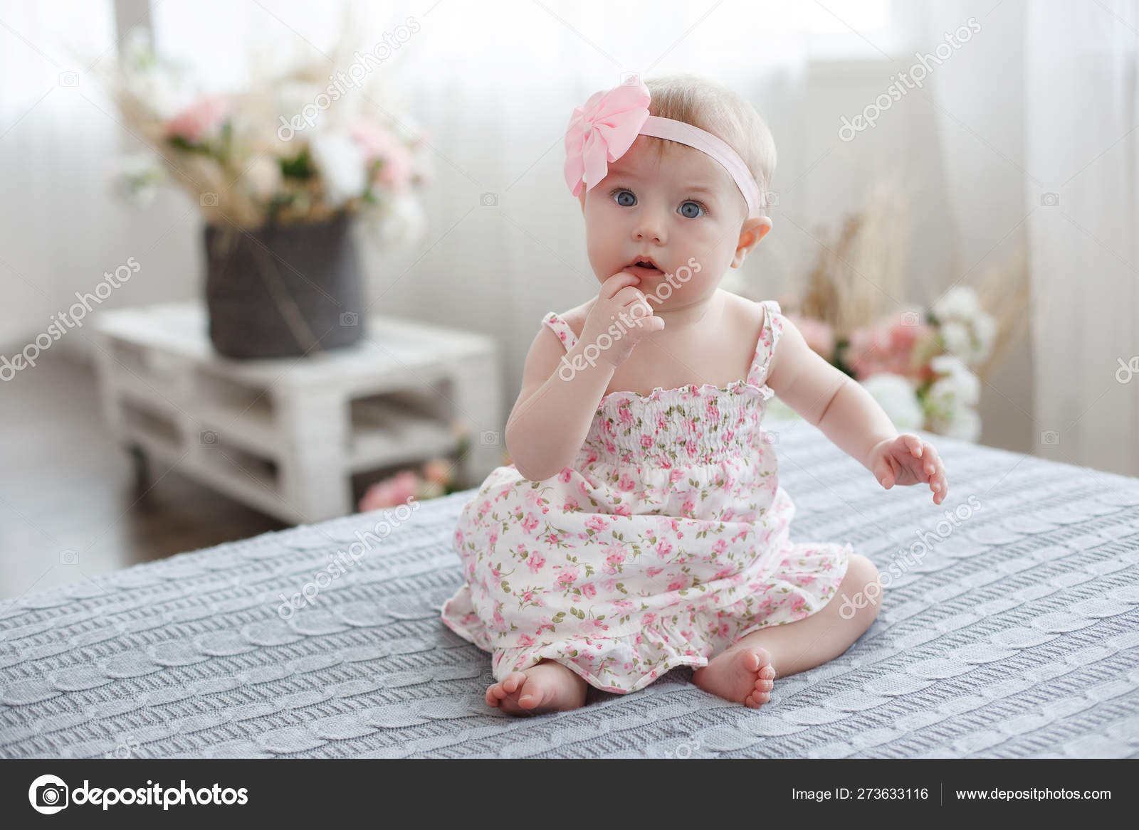 cute female baby