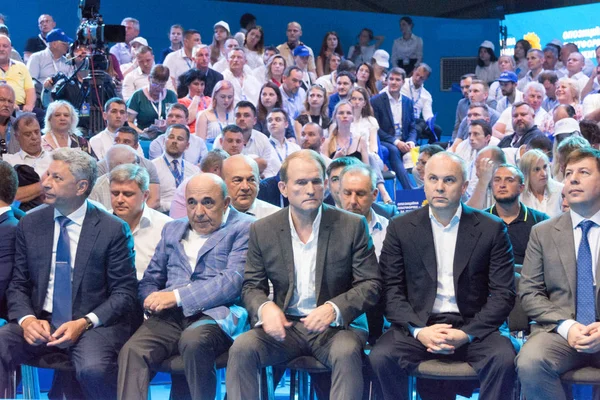 Oppositionsplattform fürs Leben Stockbild