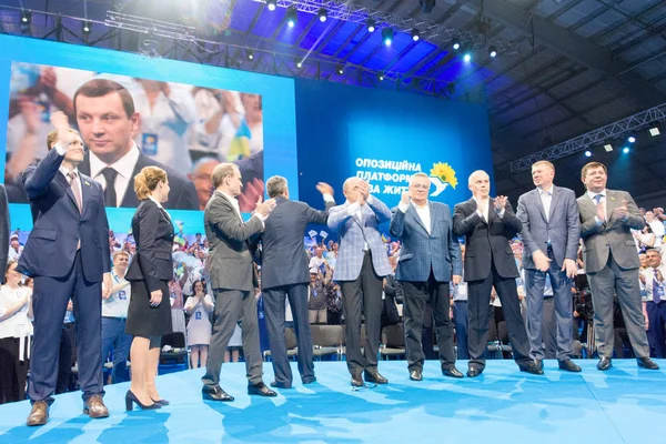 Oppositionsplattform fürs Leben Stockfoto