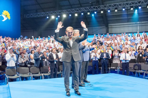 Oppositionsplattform fürs Leben Stockbild