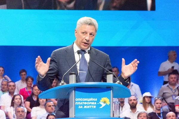 Oppositionsplattform fürs Leben Stockbild