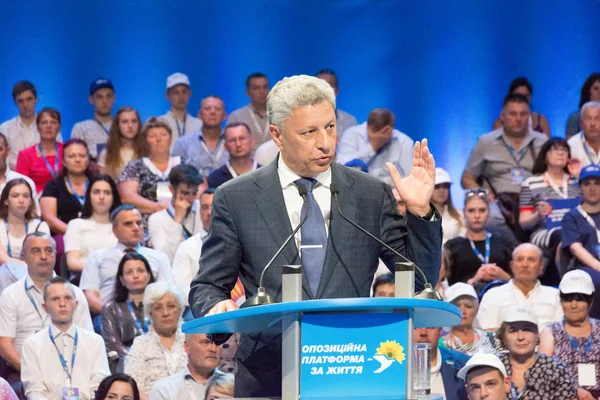 Oppositionsplattform fürs Leben Stockbild