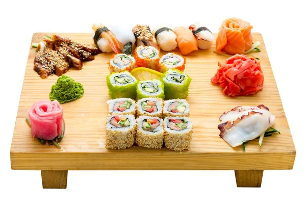 Meeresfrüchte und asiatische Lebensmittel Stockbild