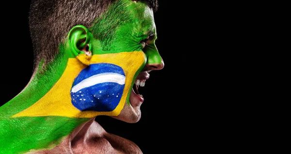 Futbol fan onların takım zafer için tezahürat