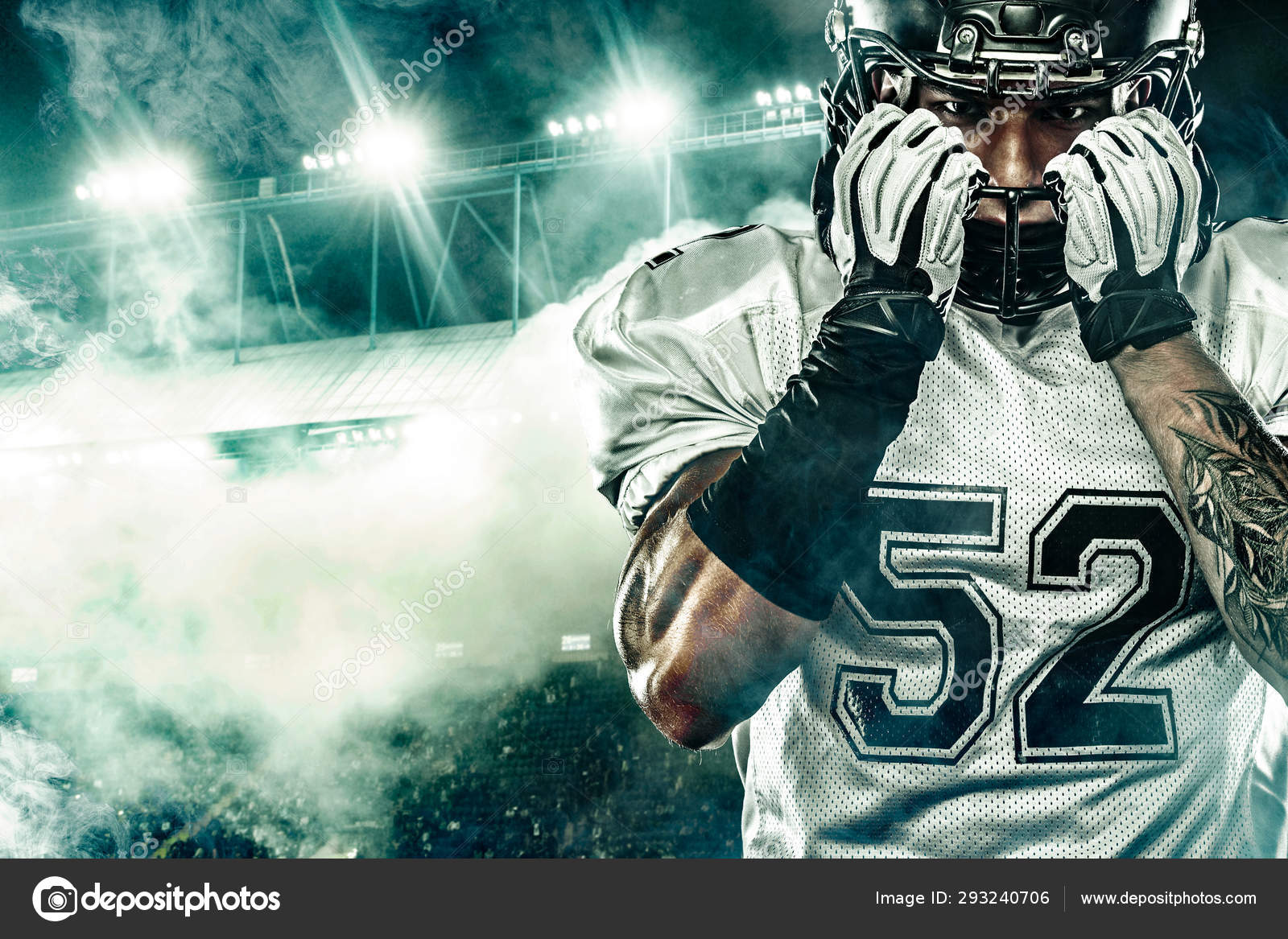 American Football Player Sportsman With Ball In Helmet On Stadium In Action Sport Wallpaper Closeup Portrait Stock Photo Image By C Mikeorlov American Football Player Sportsman With Ball In Helmet On Stadium In Action Sport Wallpaper Closeup Portrait Stock Photo Image By C Mikeorlov