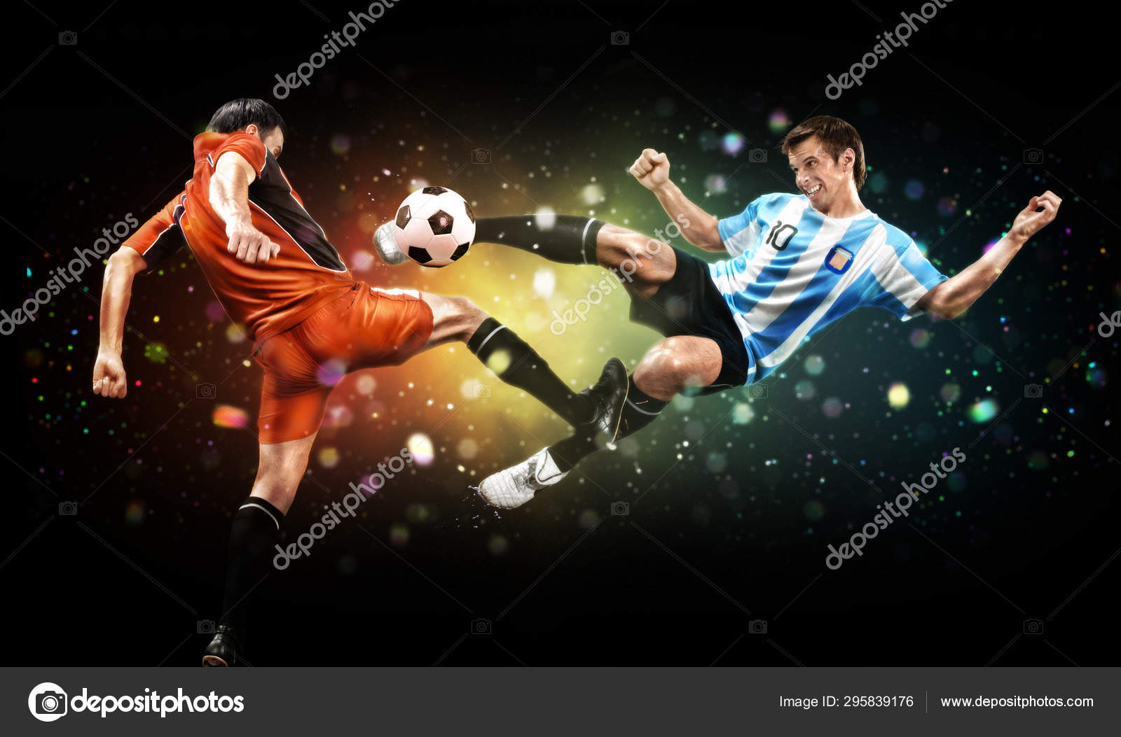 Conceptual display Kick Off, Concept meaning start or resumption of  football match in which player kicks ball Stock Photo - Alamy