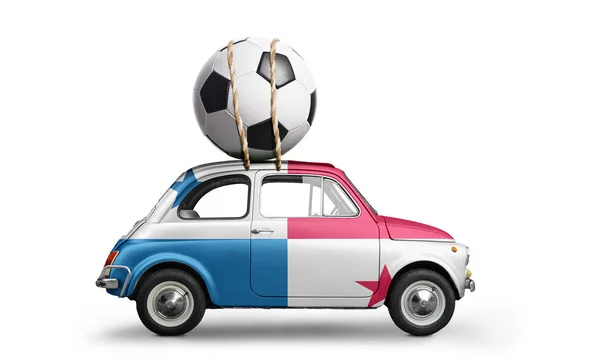 Panama voetbal auto — Stockfoto