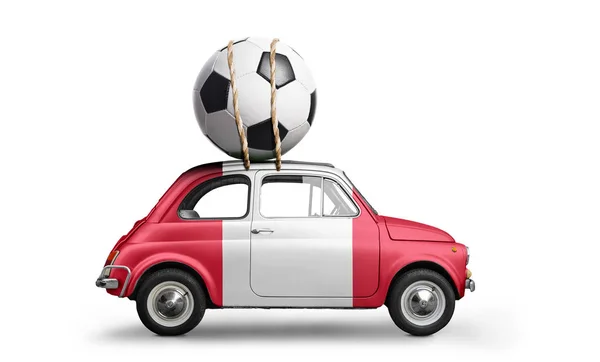 Perù calcio auto — Foto Stock