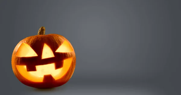 Dynie Halloween świecące — Zdjęcie stockowe