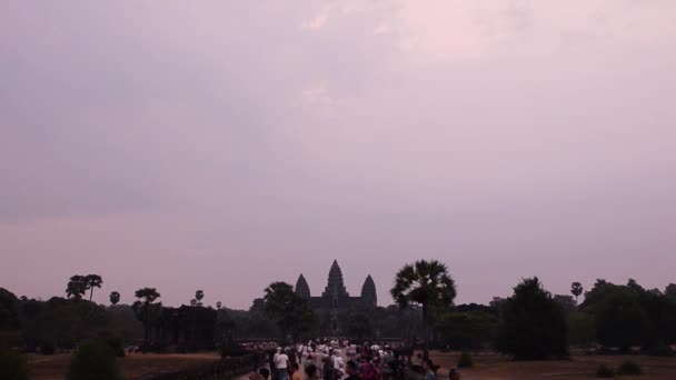 Angkor tempel komplex — Stockvideo