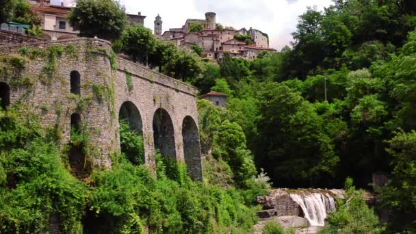 Castello di Bagnone — Video Stock