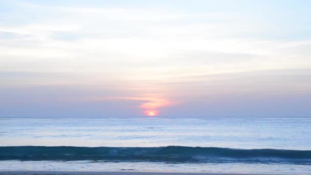 Andaman lever de soleil de la mer — Video