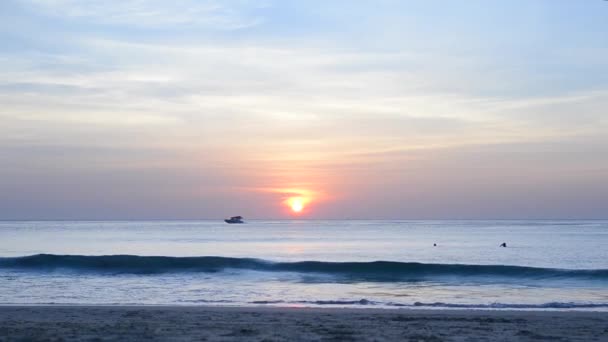 Andaman lever de soleil de la mer — Video