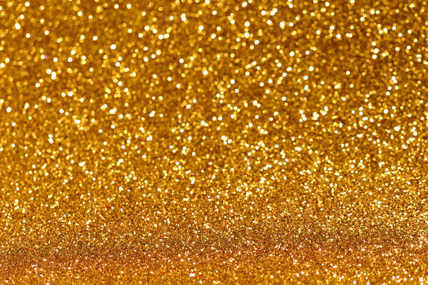 Yellow Christmas or New Year background