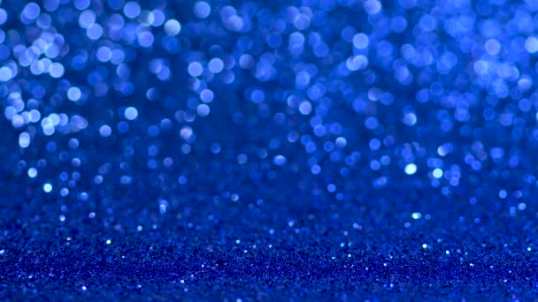 Navidad Azul Año Nuevo Fondo Festivo — Vídeo de stock