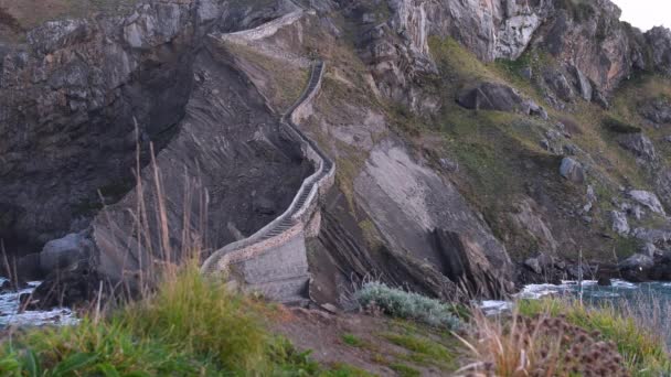 San Juan de Gaztelugatxe — Stok video