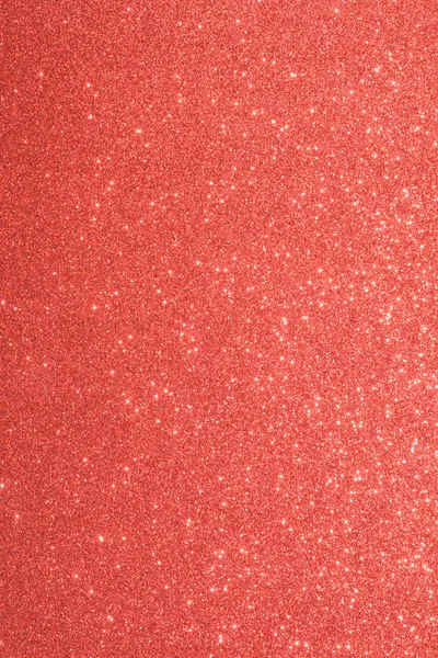 Rött glitter makro bakgrund — Stockfoto