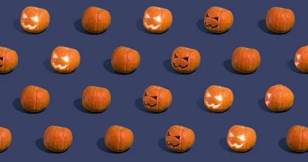 Κολοκύθες αποκριών ή Jack oLantern — Φωτογραφία Αρχείου