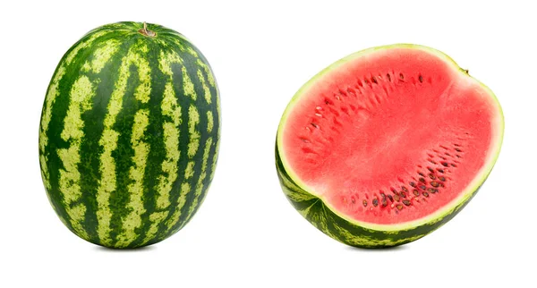 Fresh watermelon isolated — Stock Photo, Image