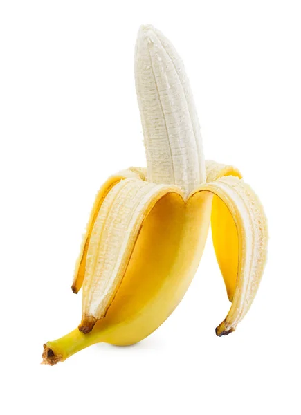 Banane fraîche isolée sur blanc Photo De Stock