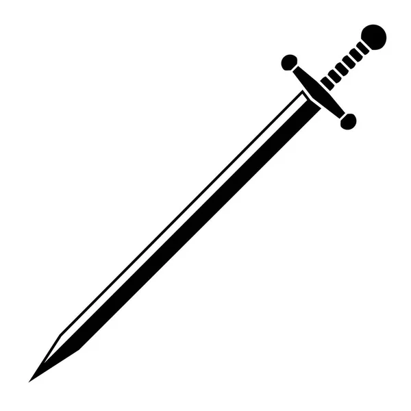 Sword. Vector illustration — Stock Vector