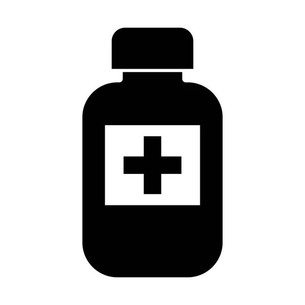Butelkę medycyny — Wektor stockowy