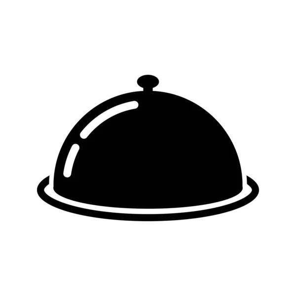 Restaurante cloche icono — Vector de stock