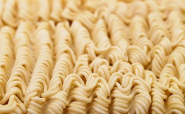 Vermicelli dokusu. Pişmemiş vermicelli dokusu.