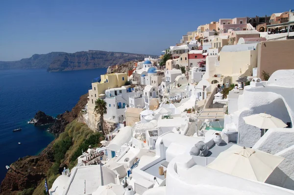 Panoramautsikt över Santorini — Stockfoto