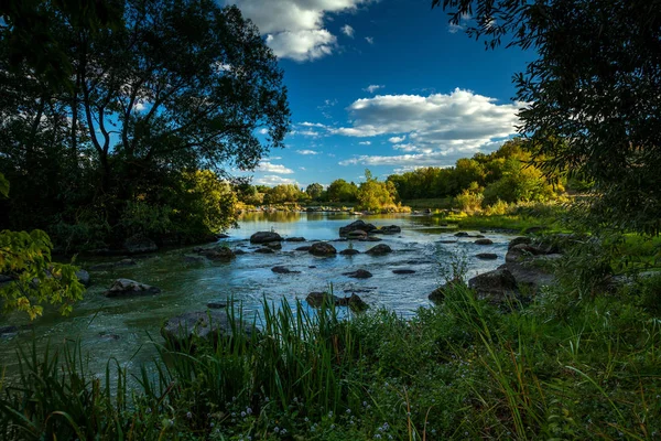 Rapids on the river — Stock Photo, Image