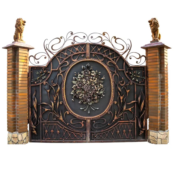 Iron gate — Stock Photo, Image