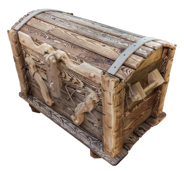 Wooden chest — Stock Photo, Image