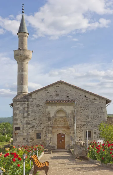 Mezquita Uzbek Khan Siglo Xiv Mezquita Activa Staryi Krym Crimea —  Fotos de Stock