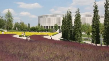Krasnodar, Rusya Federasyonu-Haziran 5, 2018: Stadyum 