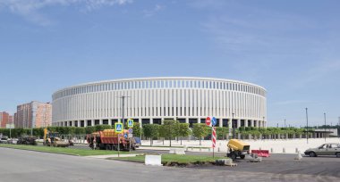 Krasnodar, Rusya Federasyonu-May23, 2018: Stadyum 