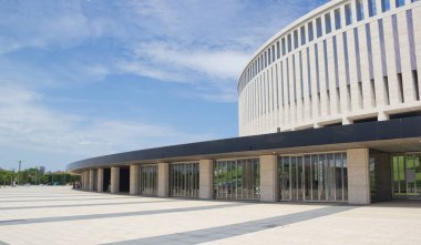 Krasnodar, Rusya Federasyonu-May23, 2018: Stadyum 