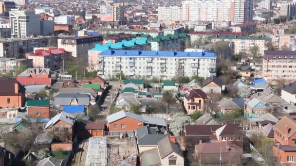 Krasnodar Rusya Nisan 2016 Güney Rusya Nın Büyük Şehri Bir — Stok video