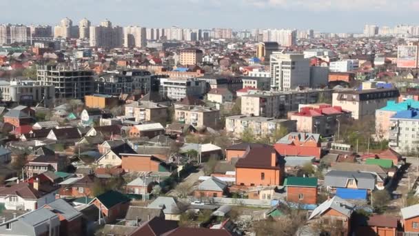 Krasnodar Rusya Nisan 2016 Güney Rusya Nın Büyük Şehri Bir — Stok video