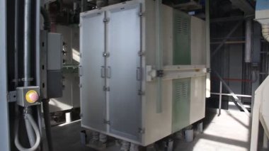 Primorsko-Akhtarsk, Rusya Federasyonu - 2 Şubat 2016: silindir değirmen unu bitki freze