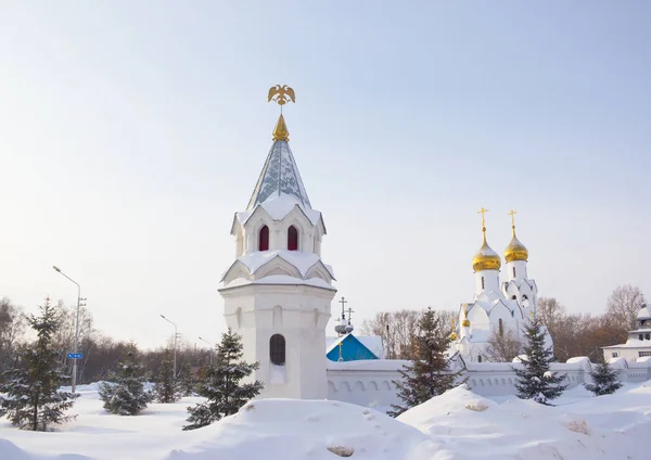 Église Archistrategos Mikhaïl Novossibirsk Russie — Photo