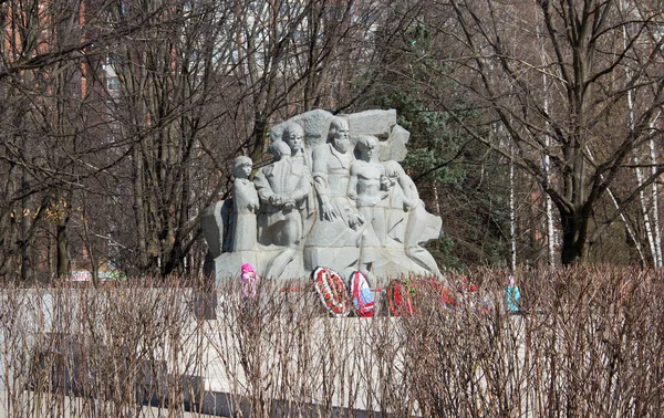 Krasnodar Rússia Março 2018 Memorial Vítimas Terror Nazista Chistyakov Grove — Fotografia de Stock