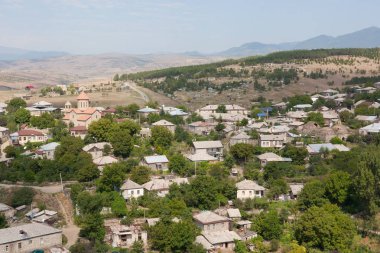 Georgia, Ahıska-Ağustos 12,2013: Ahıska şehir görünümü Top