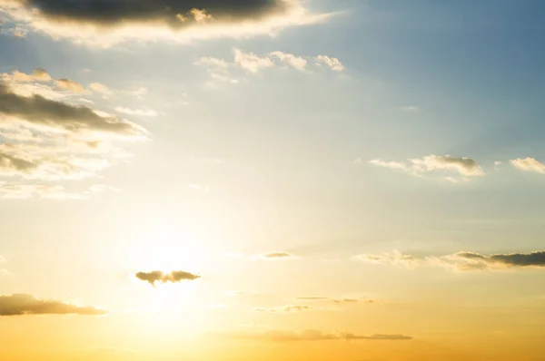 Light Clouds Light Majestic Sun — Stock Photo, Image