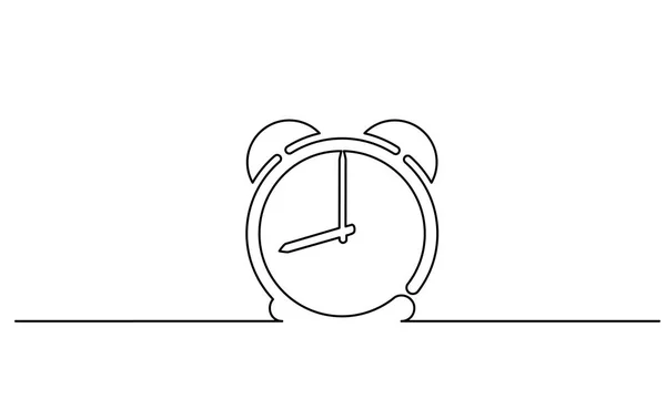 Reloj con el icono de flechas sobre fondo blanco — Vector de stock