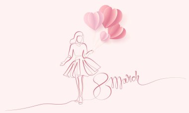 Arkadaşlar kızlar birlikte oturan bir çizgi çizme