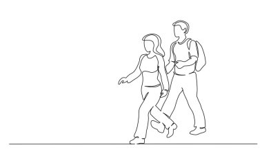 Kadın bastonla yürür. Kuzey yürüyüşü